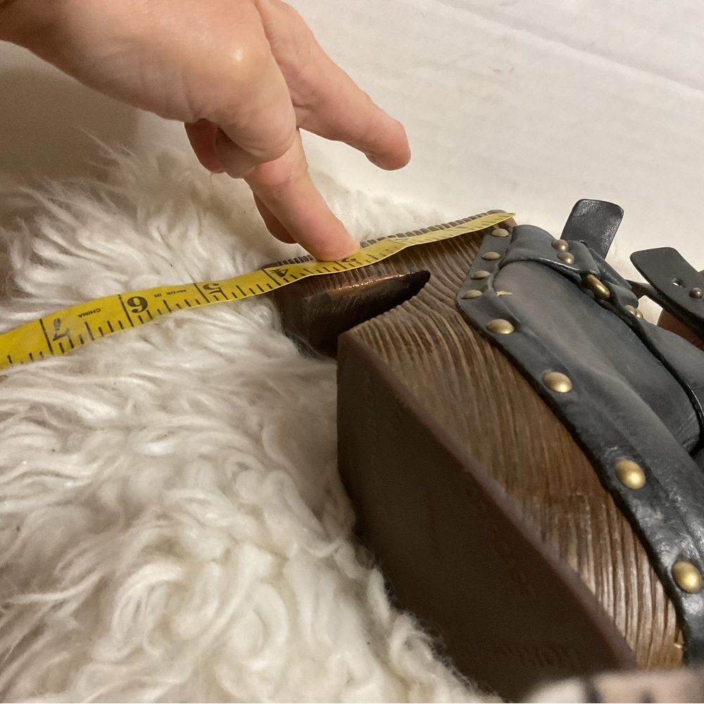 Kork-ease Studded Ankle strap clogs ( Bette style) 6 - Picture 8 of 12